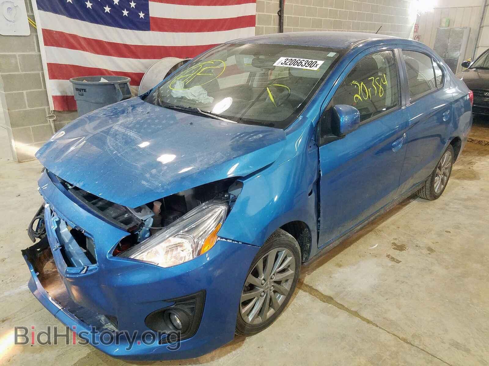 2019 MITSUBISHI MIRAGE - VIN: ML32F3FJ2KHF12751 - Фото 2