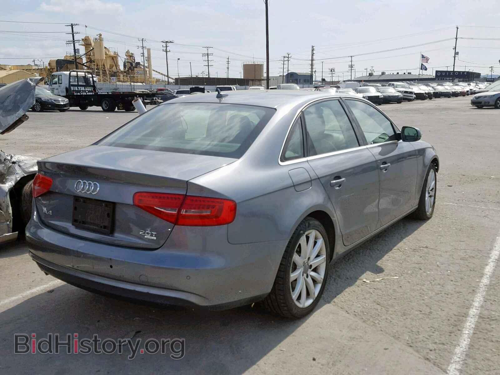 2013 AUDI A4 - VIN: WAUFFAFL0DN024420 - Фото 4