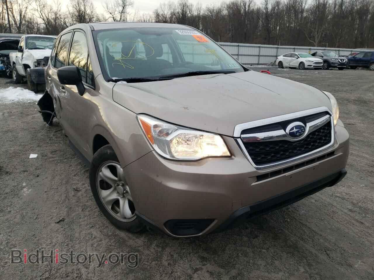 Photo JF2SJAACXFG561585 - SUBARU FORESTER 2015