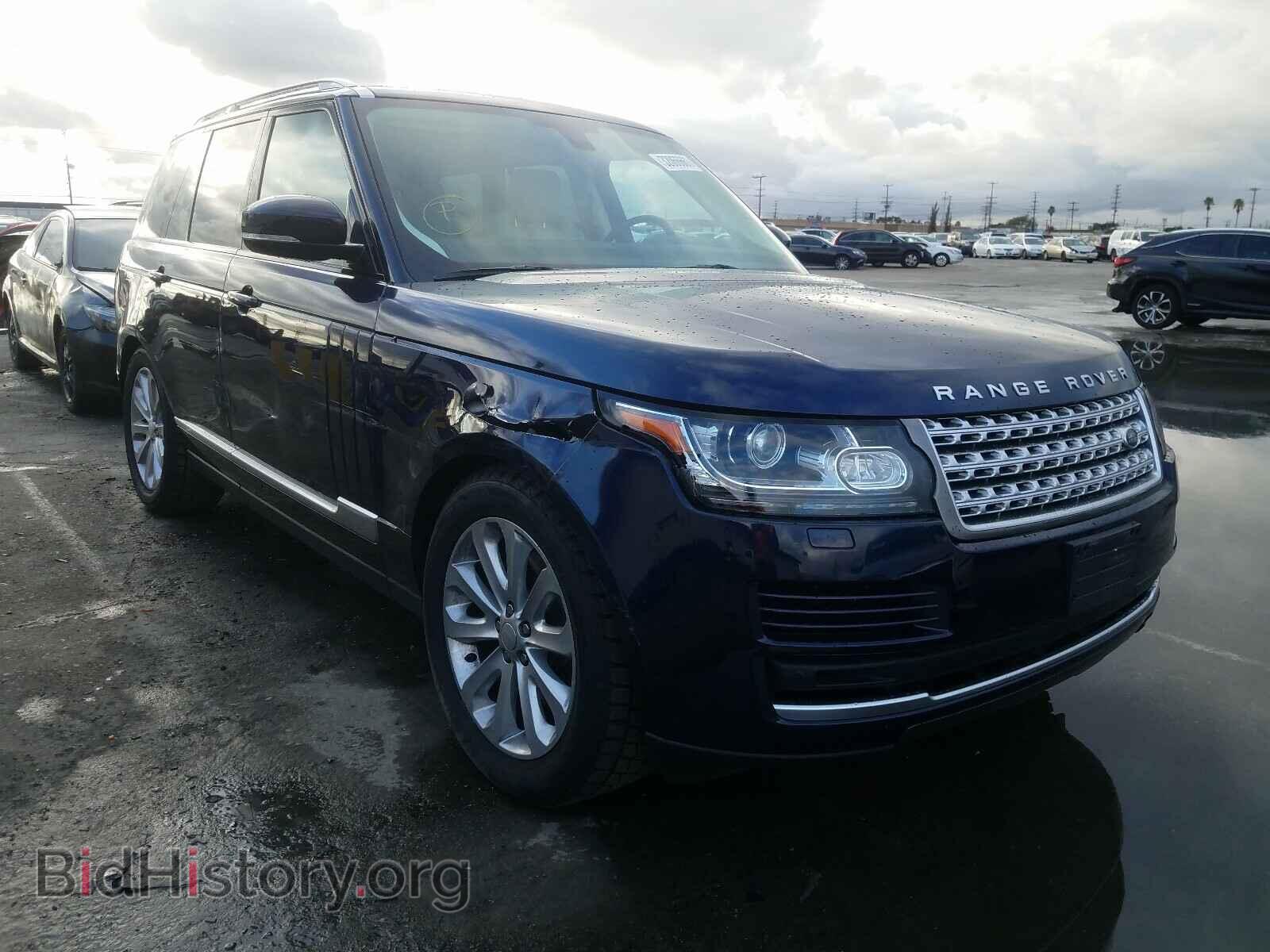 Photo SALGS2VF6FA197298 - LAND ROVER RANGEROVER 2015