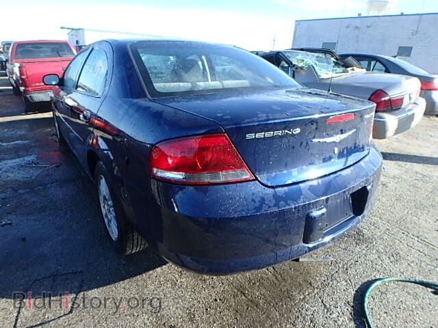 2005 CHRYSLER SEBRING - VIN: 1C3EL56R25N602736 - Фото 3