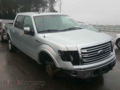 2013 Ford F150 F150 Super, silver — VIN 1FTFW1EFXDFD52145, Copart