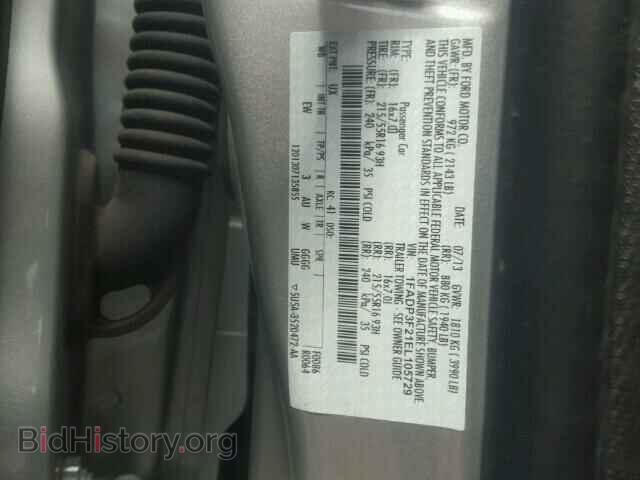 2014 FORD FOCUS - VIN: 1FADP3F21EL105729 - Фото 10