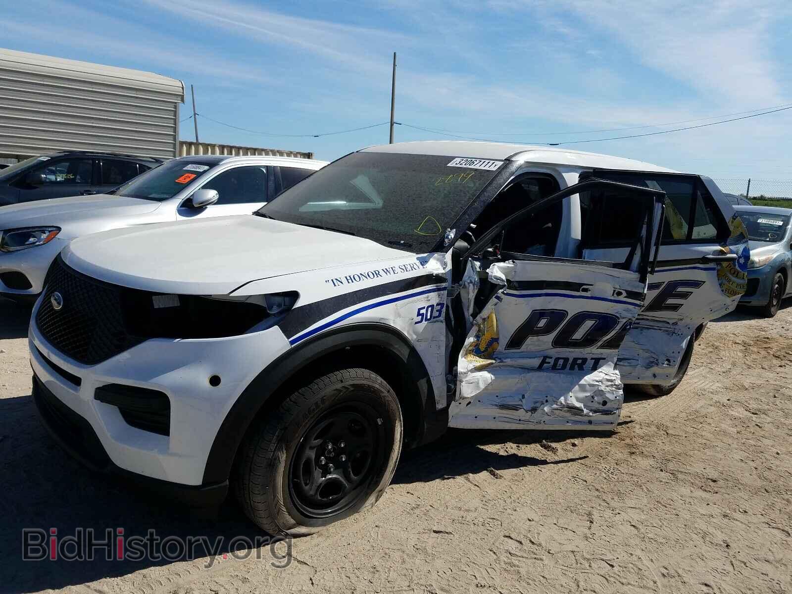 2020 FORD EXPLORER - VIN: 1FM5K8ABXLGB84465 - Фото 2