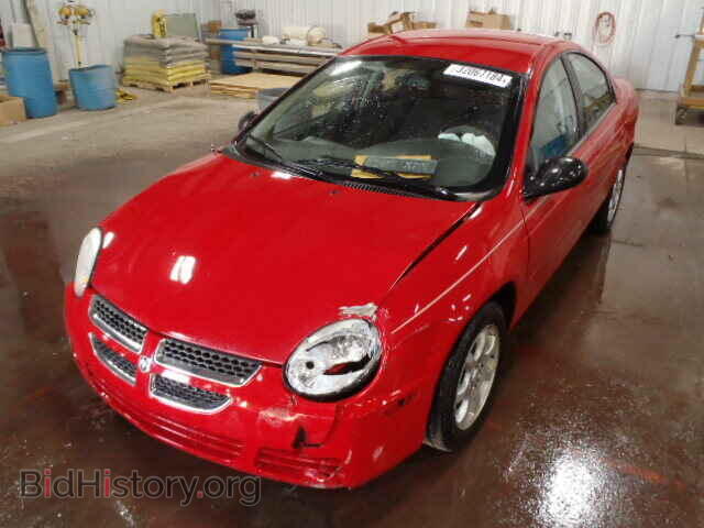 2005 DODGE NEON - VIN: 1B3ES56CX5D173895 - Фото 2