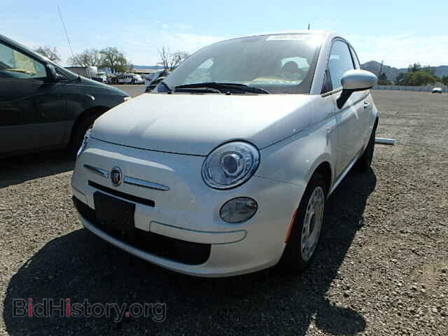 2012 FIAT 500 - VIN: 3C3CFFARXCT366264 - Фото 2