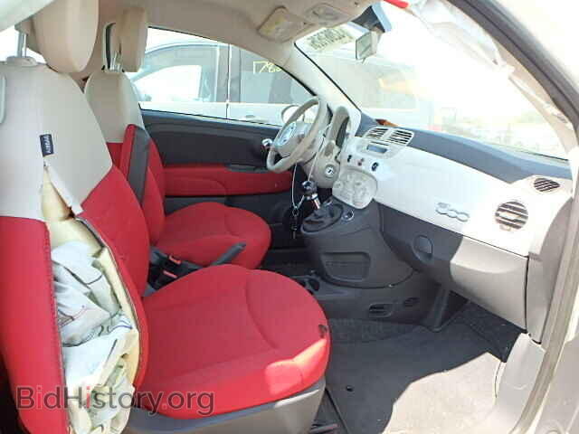 2012 FIAT 500 - VIN: 3C3CFFARXCT366264 - Фото 5