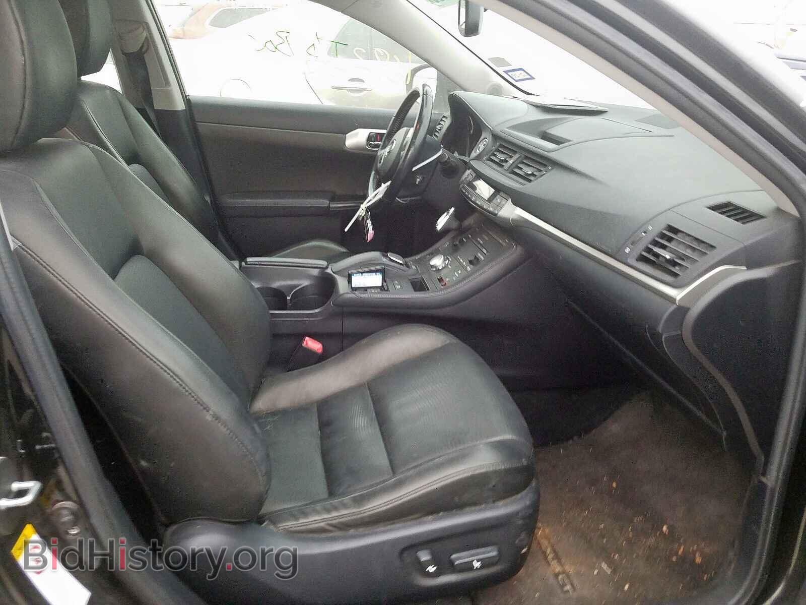 2013 LEXUS CT 200 - VIN: JTHKD5BH8D2155482 - Фото 5