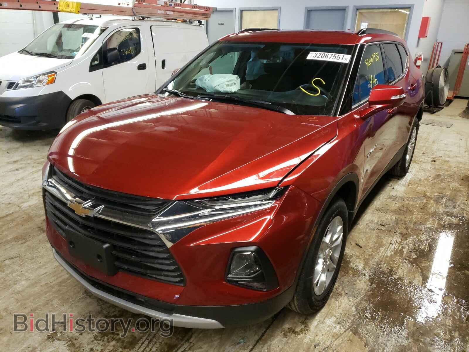 2021 CHEVROLET BLAZER - VIN: 3GNKBCRS9MS524357 - Фото 2