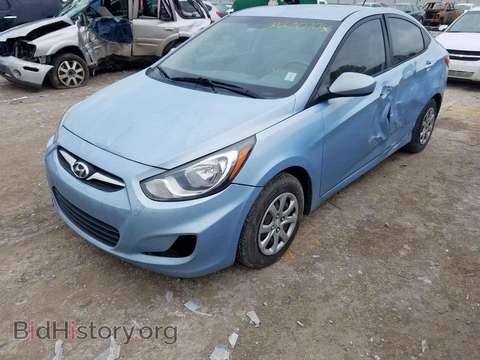 2013 HYUNDAI ACCENT - VIN: KMHCT4AE7DU563031 - Фото 2