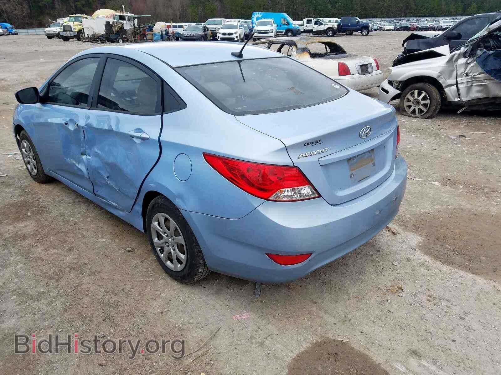 2013 HYUNDAI ACCENT - VIN: KMHCT4AE7DU563031 - Фото 3
