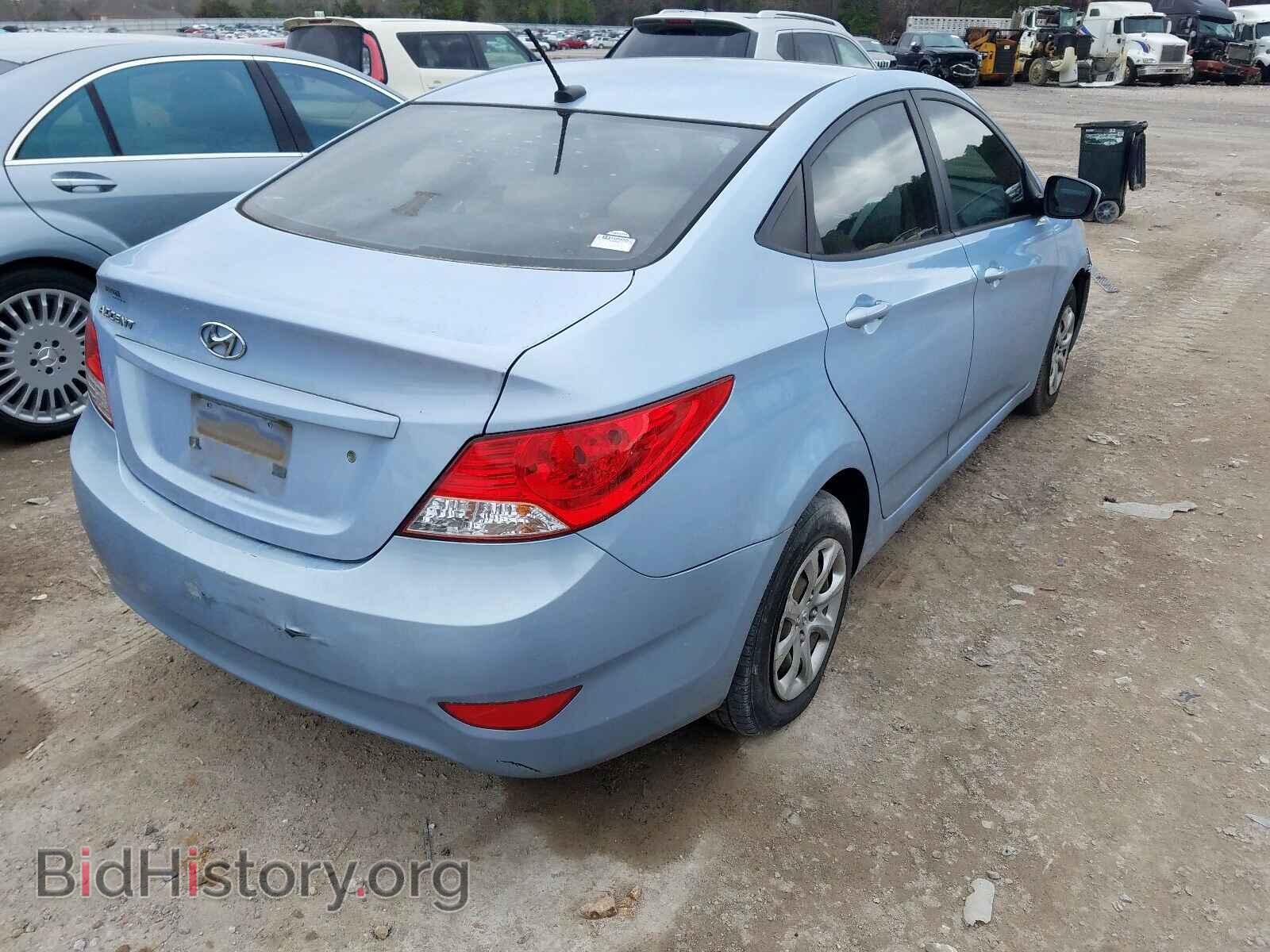 2013 HYUNDAI ACCENT - VIN: KMHCT4AE7DU563031 - Фото 4