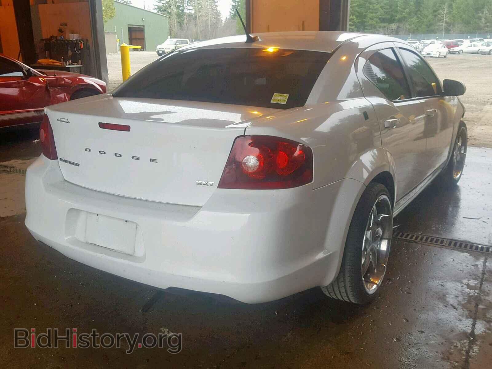 2013 DODGE AVENGER - VIN: 1C3CDZCB9DN625397 - Фото 4