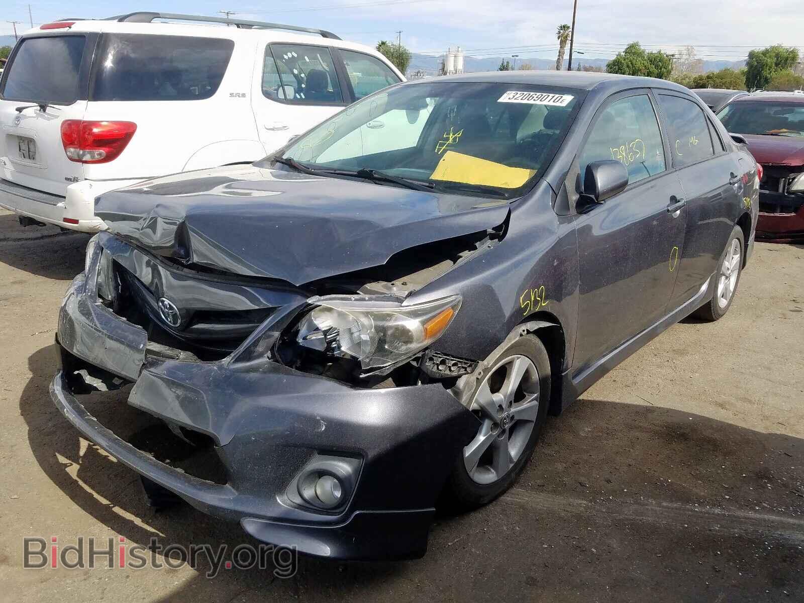 2011 TOYOTA COROLLA - VIN: 2T1BU4EE8BC714525 - Фото 2