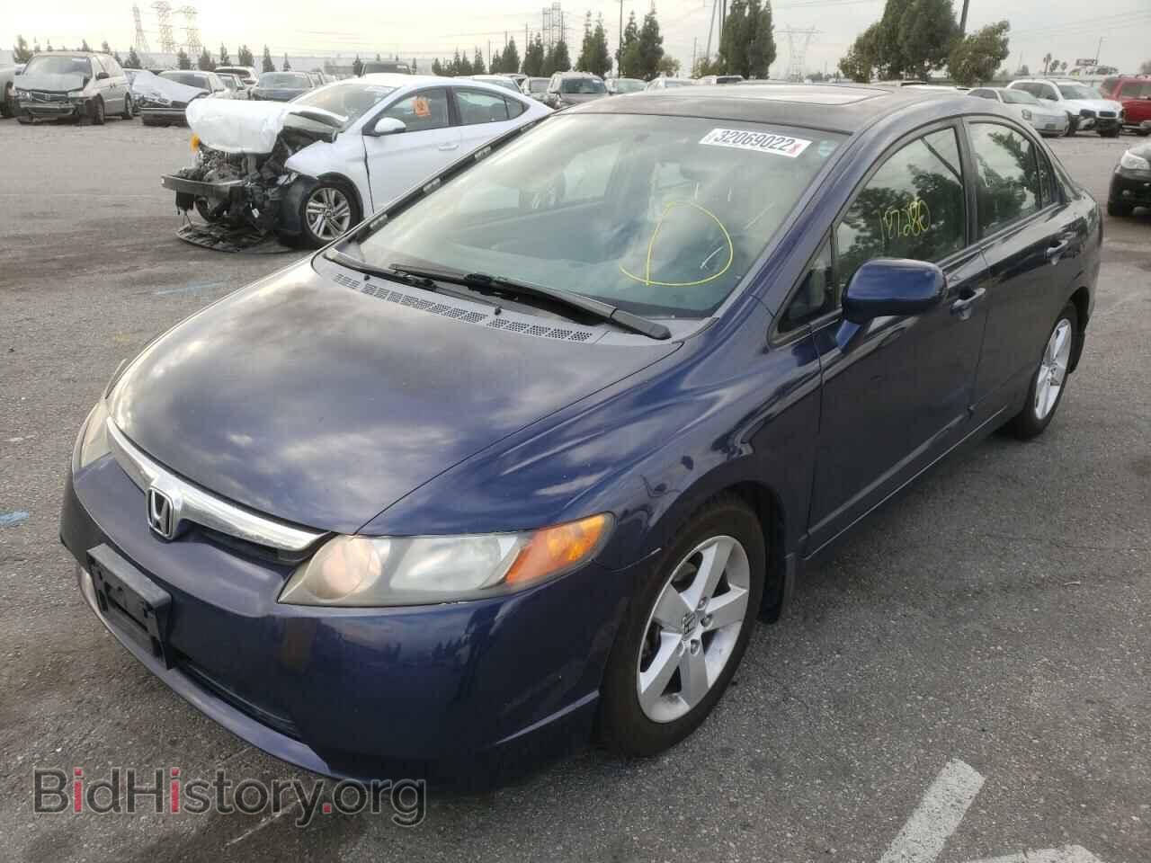 2007 HONDA CIVIC - VIN: JHMFA16877S005865 - Фото 2
