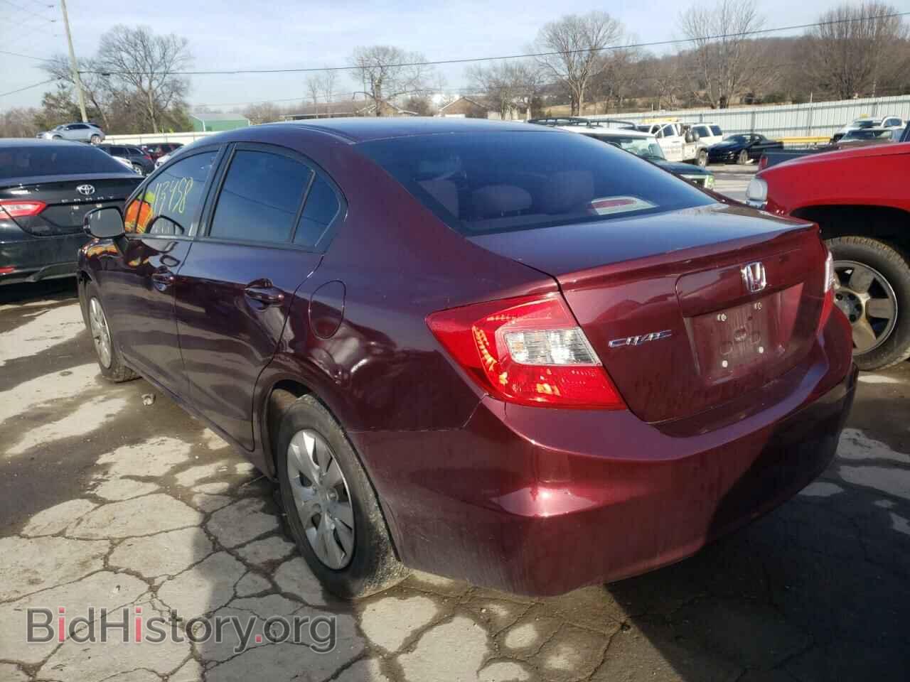 2012 HONDA CIVIC - VIN: 19XFB2F50CE072783 - Фото 3