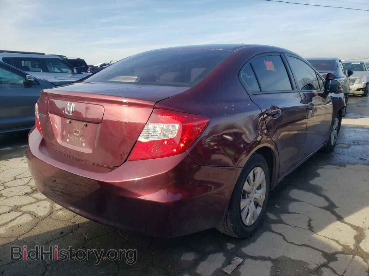 2012 HONDA CIVIC - VIN: 19XFB2F50CE072783 - Фото 4