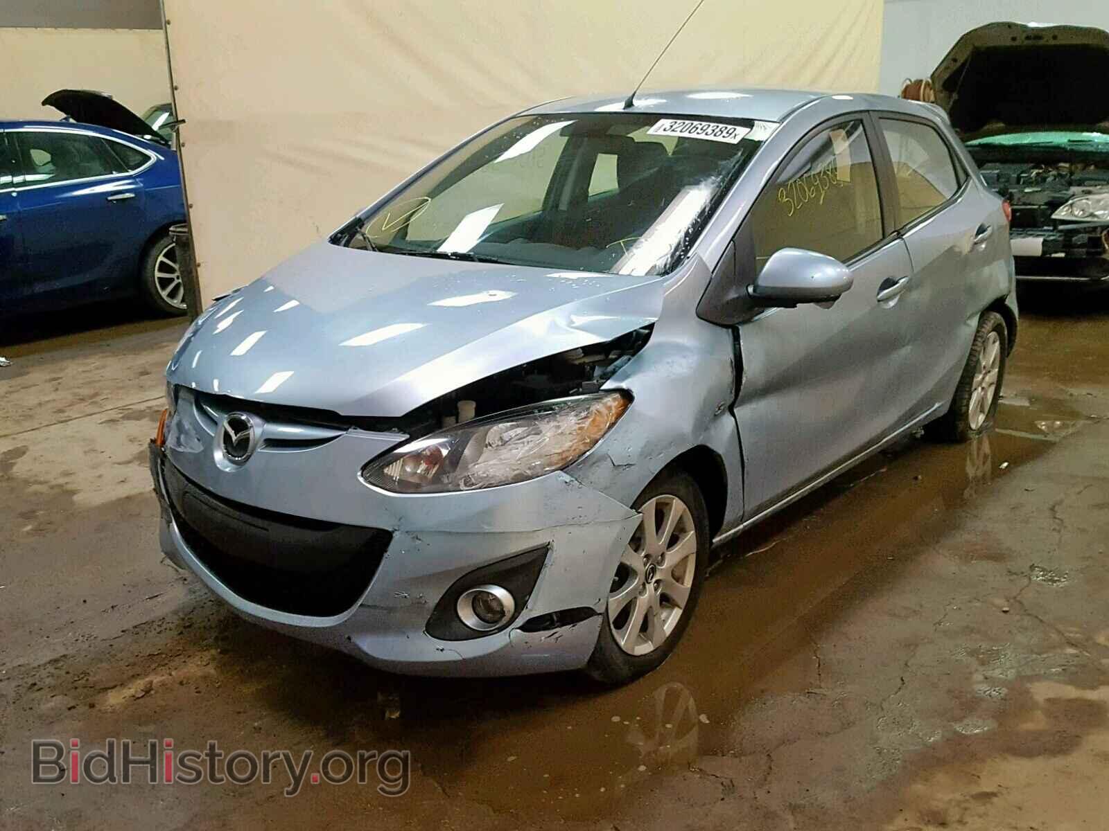 2013 MAZDA 2 - VIN: JM1DE1LY7D0158707 - Photo 2