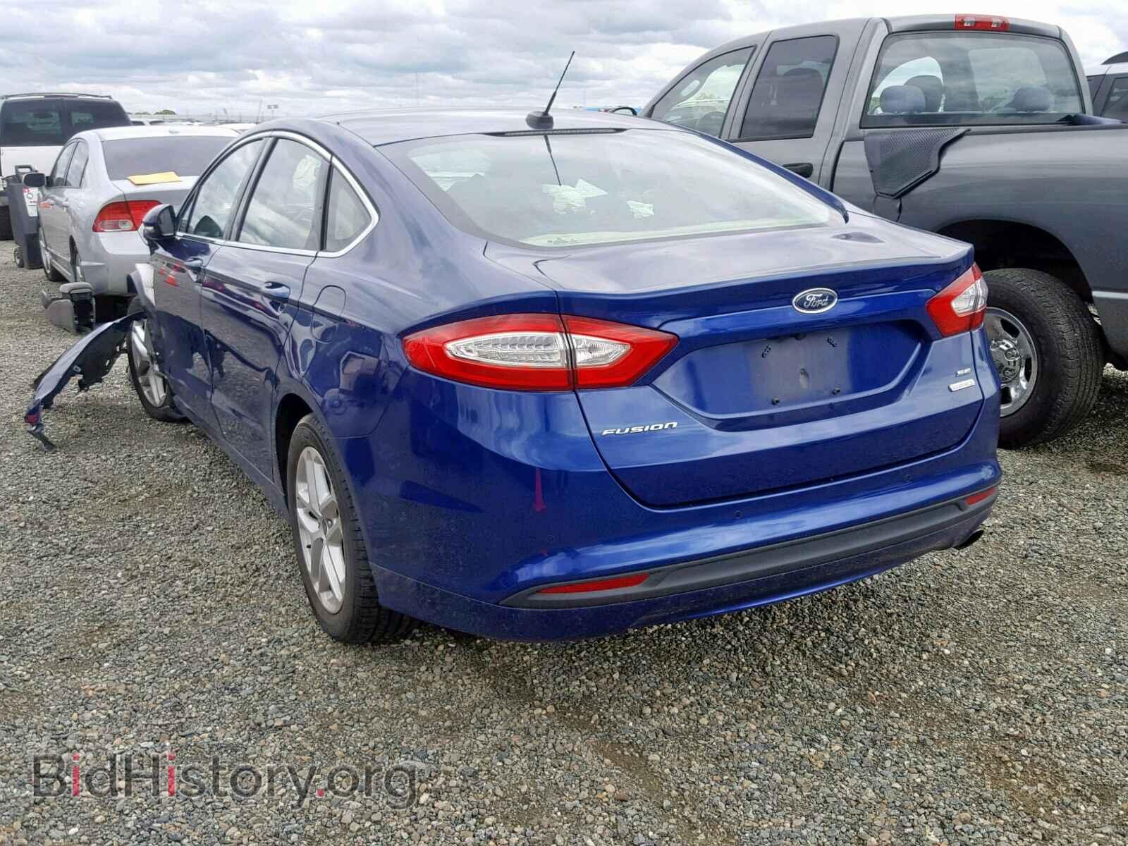 2016 FORD FUSION SE - VIN: 3FA6P0HD4GR282785 - Фото 3