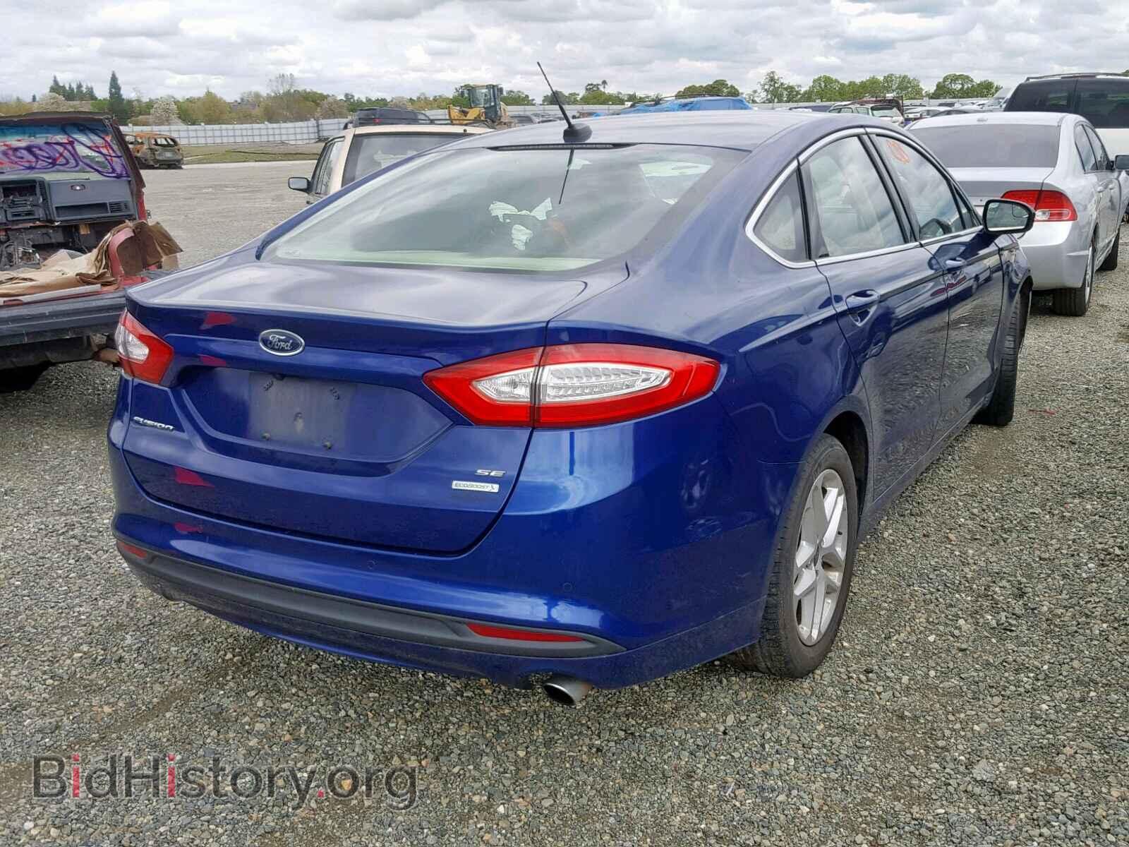 2016 FORD FUSION SE - VIN: 3FA6P0HD4GR282785 - Фото 4