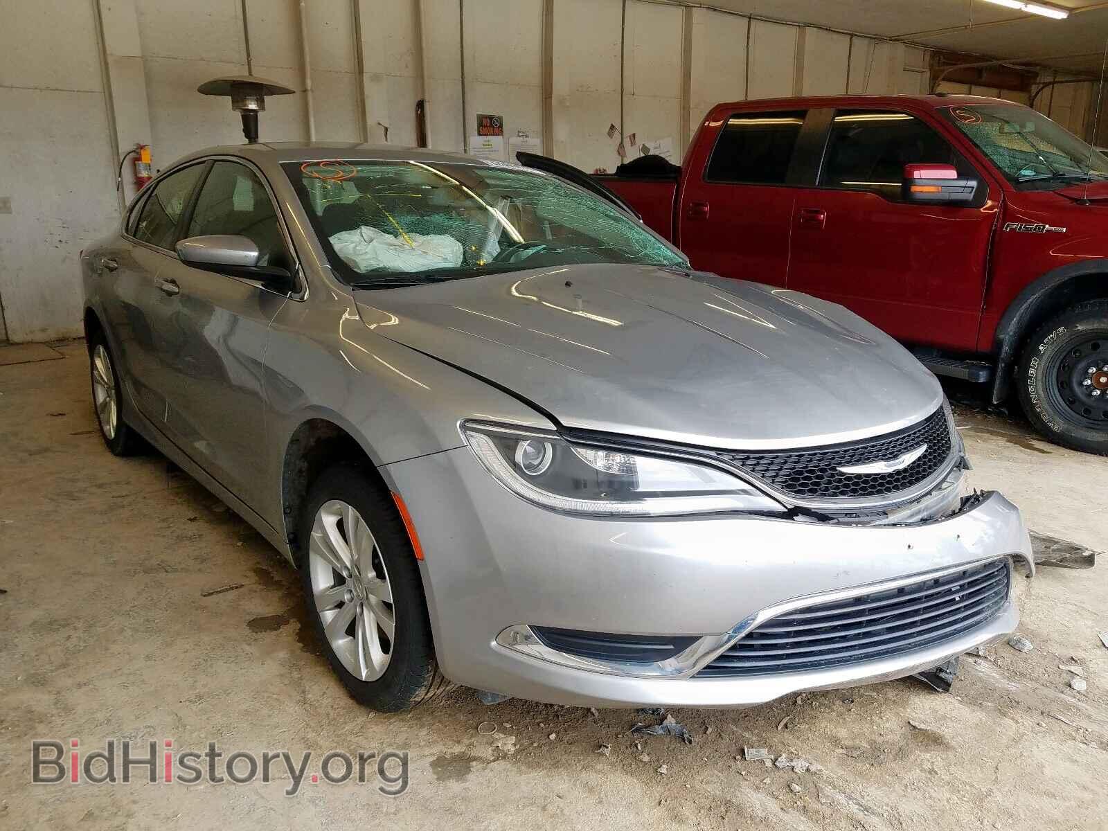 Фотография 1C3CCCAB1FN652535 - CHRYSLER 200 2015