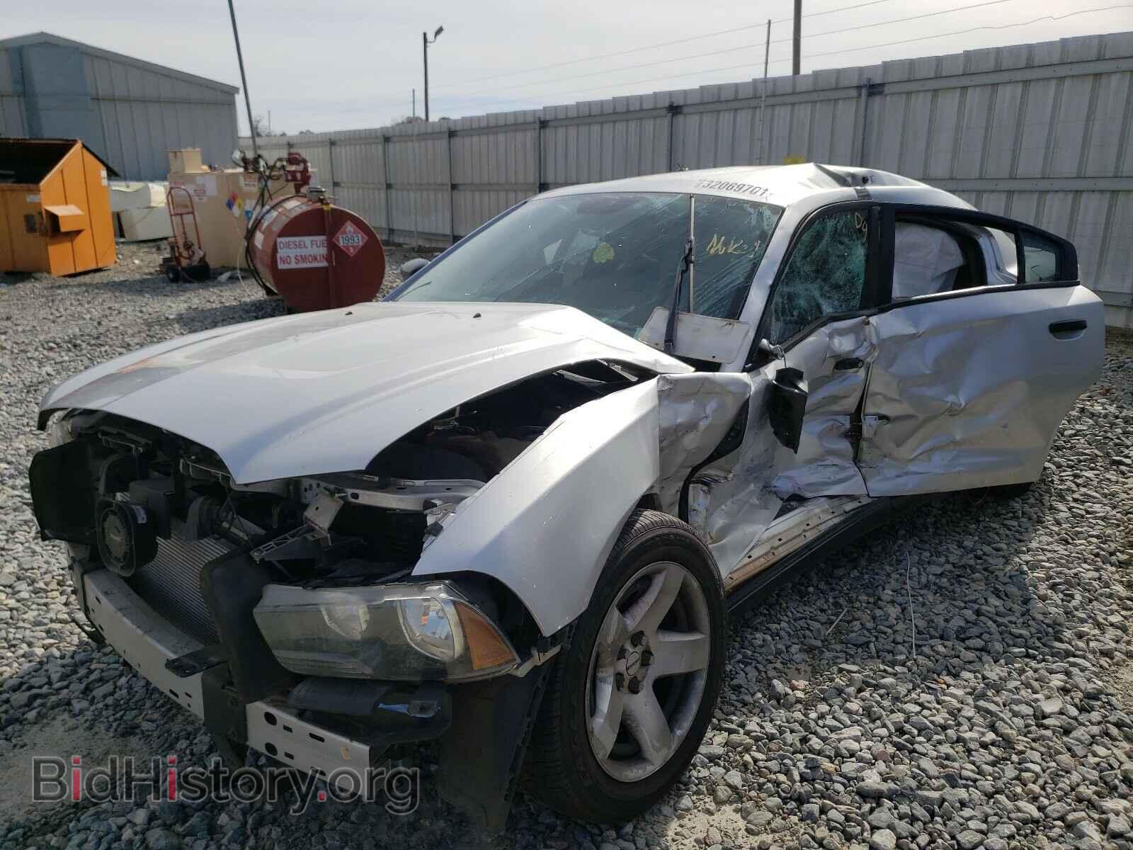 2014 DODGE CHARGER - VIN: 2C3CDXAT4EH348734 - Фото 2