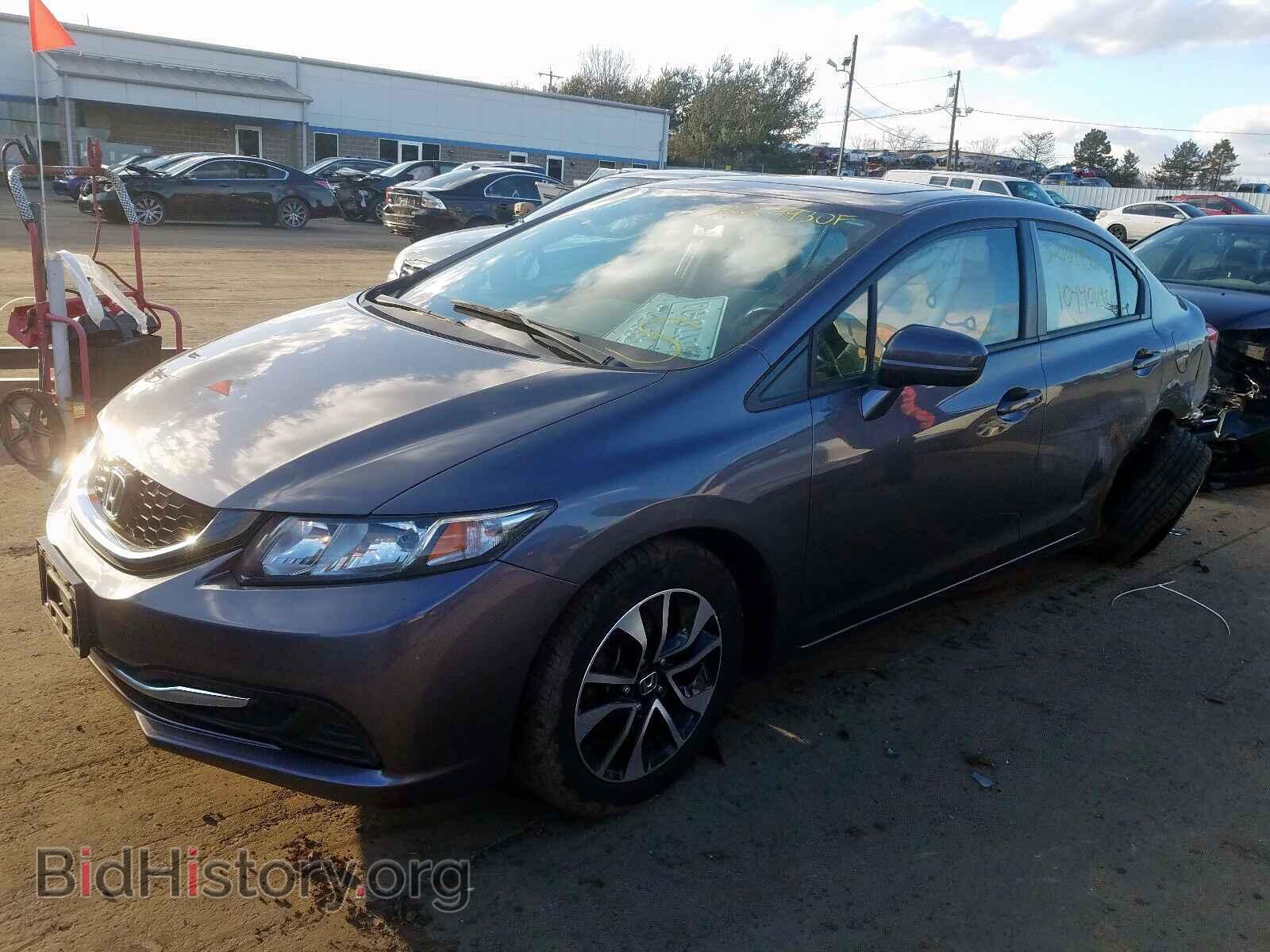 2014 HONDA CIVIC - VIN: 2HGFB2F84EH533891 - Фото 2