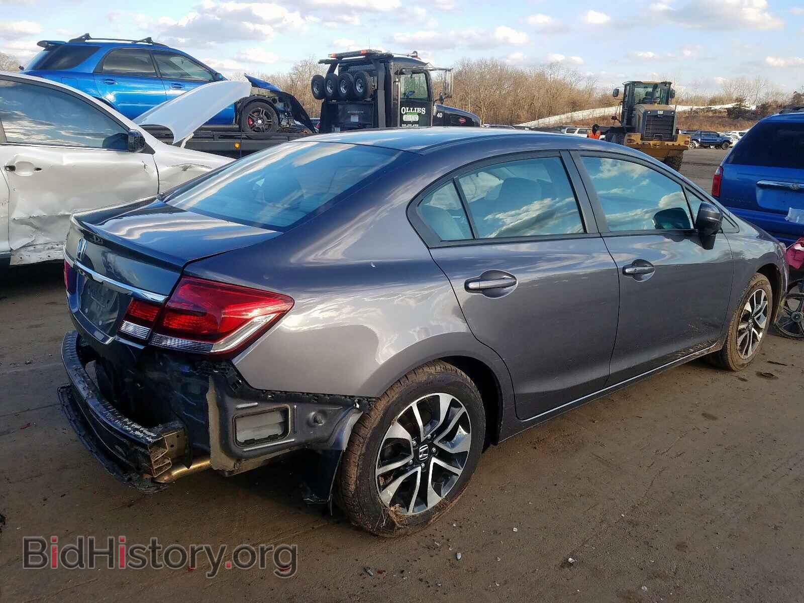 2014 HONDA CIVIC - VIN: 2HGFB2F84EH533891 - Фото 4