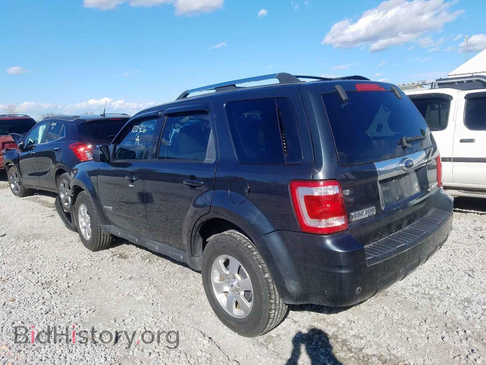 2009 FORD ESCAPE - VIN: 1FMCU49399KA60507 - Фото 3