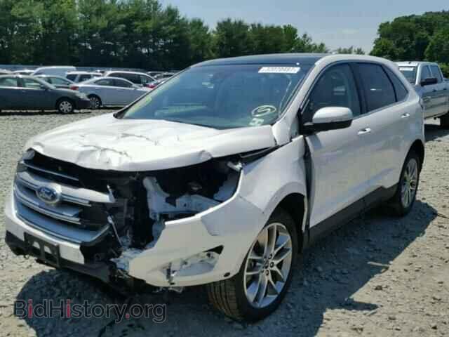 2015 FORD EDGE - VIN: 2FMPK4K87FBC01514 - Фото 2