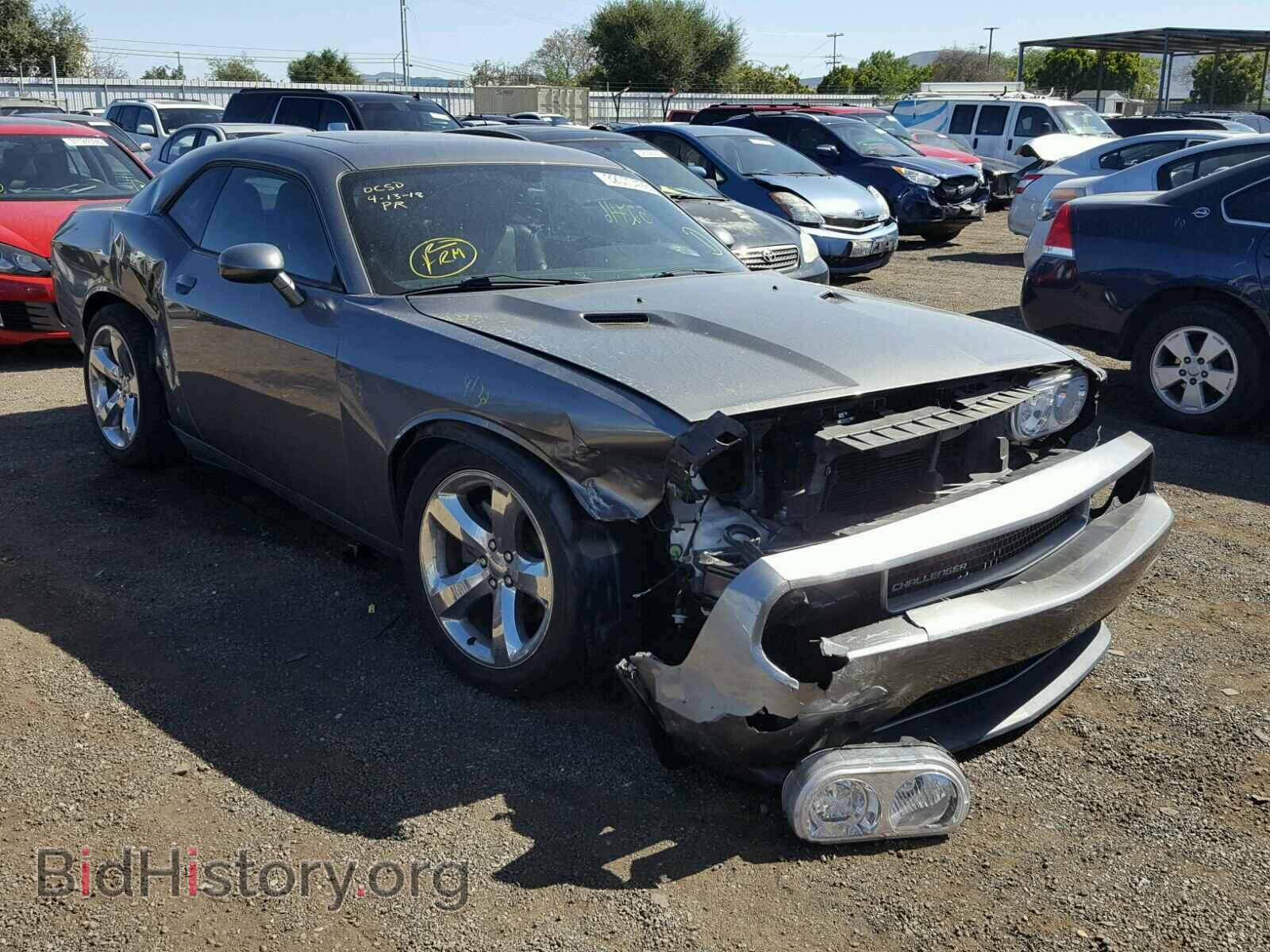 Фотография 2C3CDYAG6CH206472 - DODGE CHALLENGER 2012