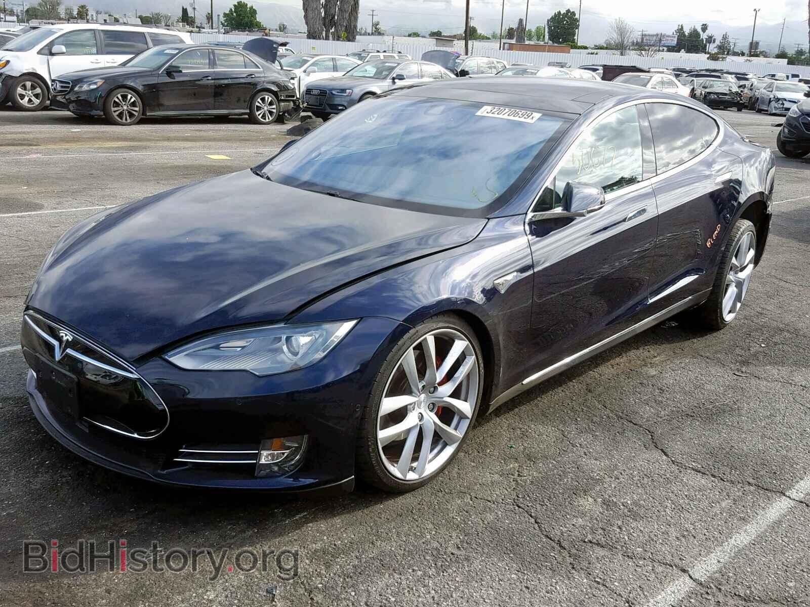 2015 TESLA MODEL S 85 - VIN: 5YJSA1H2XFFP66538 - Фото 2