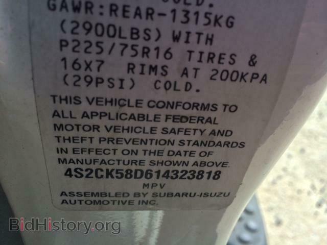 2001 ISUZU RODEO - VIN: 4S2CK58D614323818 - Photo 10