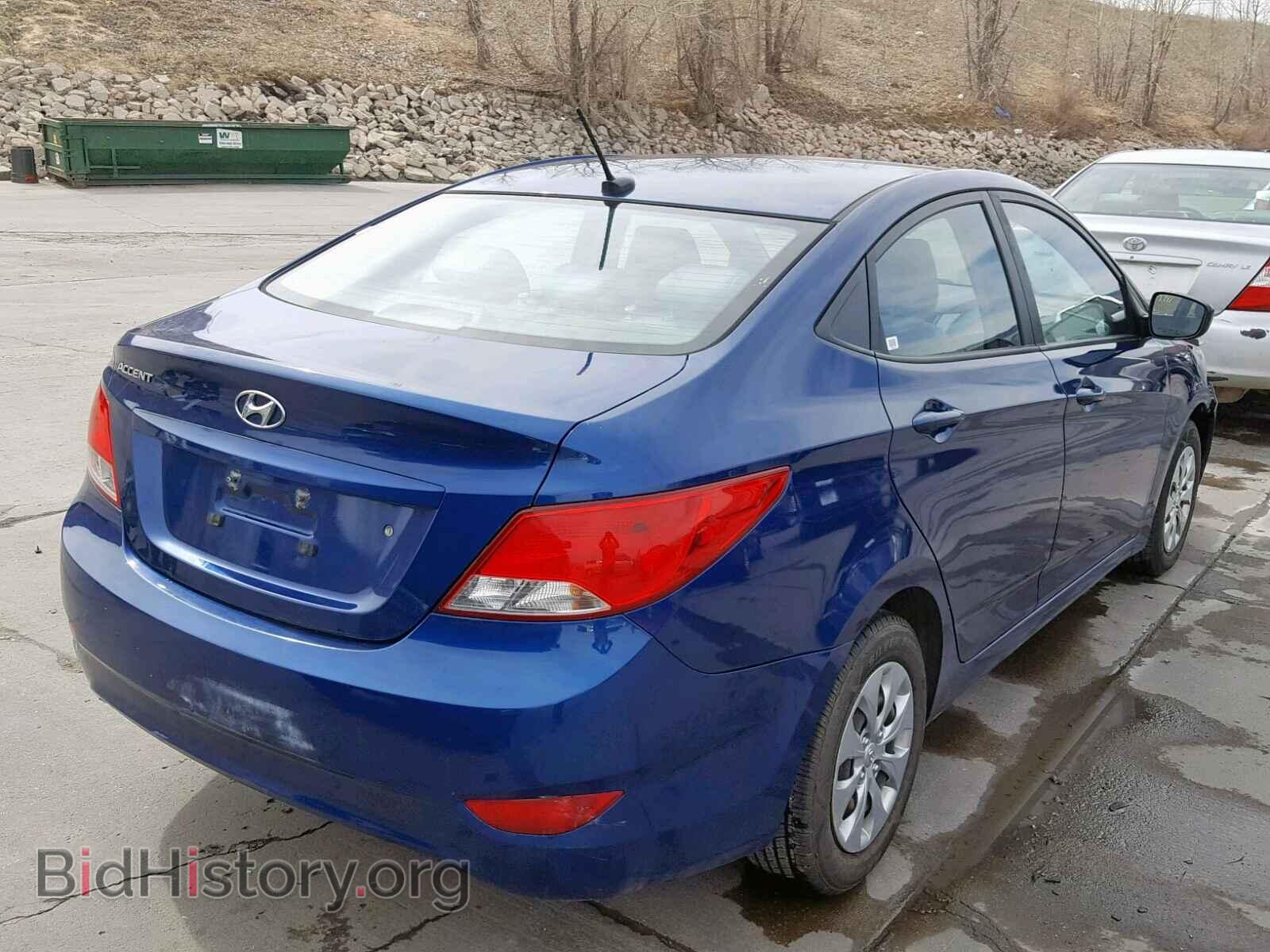 2015 HYUNDAI ACCENT - VIN: KMHCT4AE2FU880931 - Фото 4