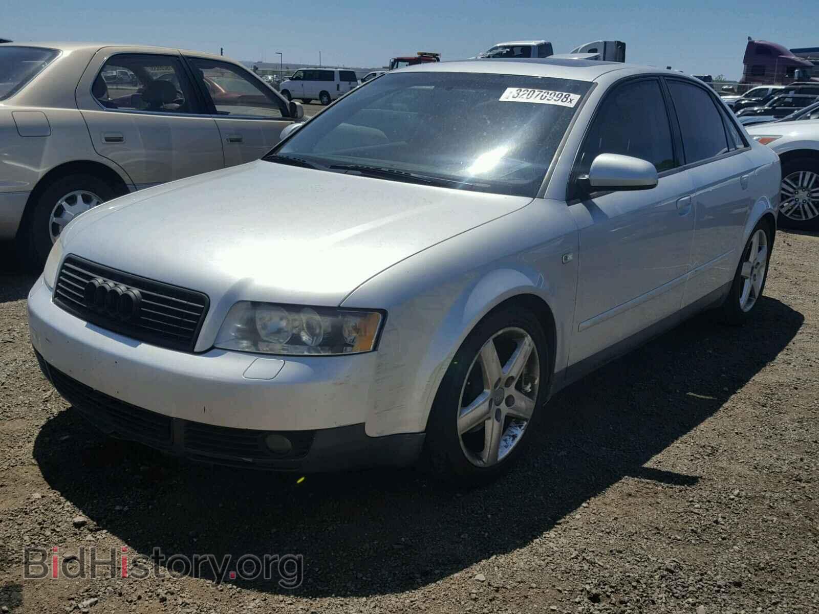 2002 AUDI A4 - VIN: WAUJC68E22A312426 - Фото 2