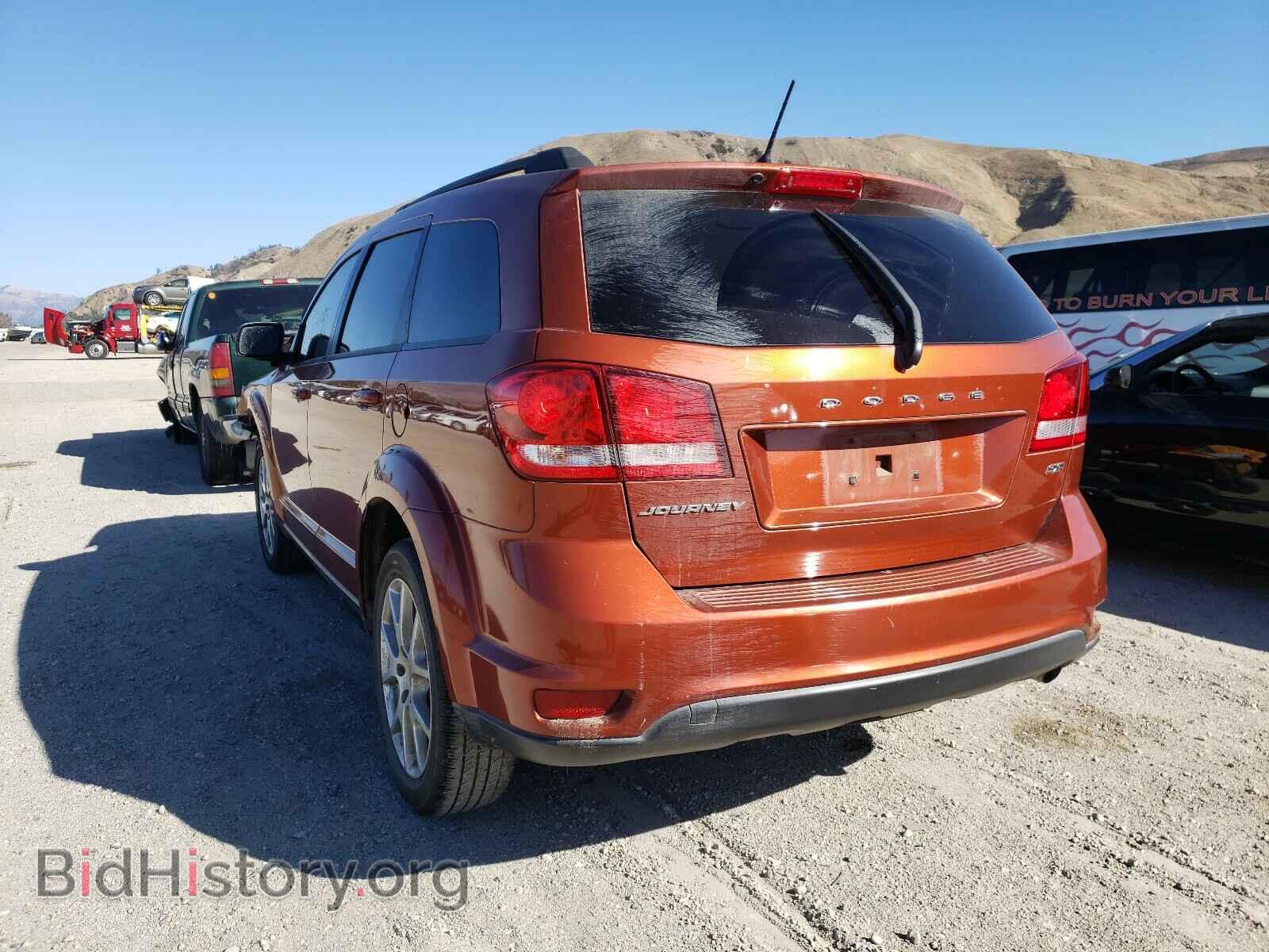 2014 DODGE JOURNEY - VIN: 3C4PDCBB6ET124724 - Фото 3