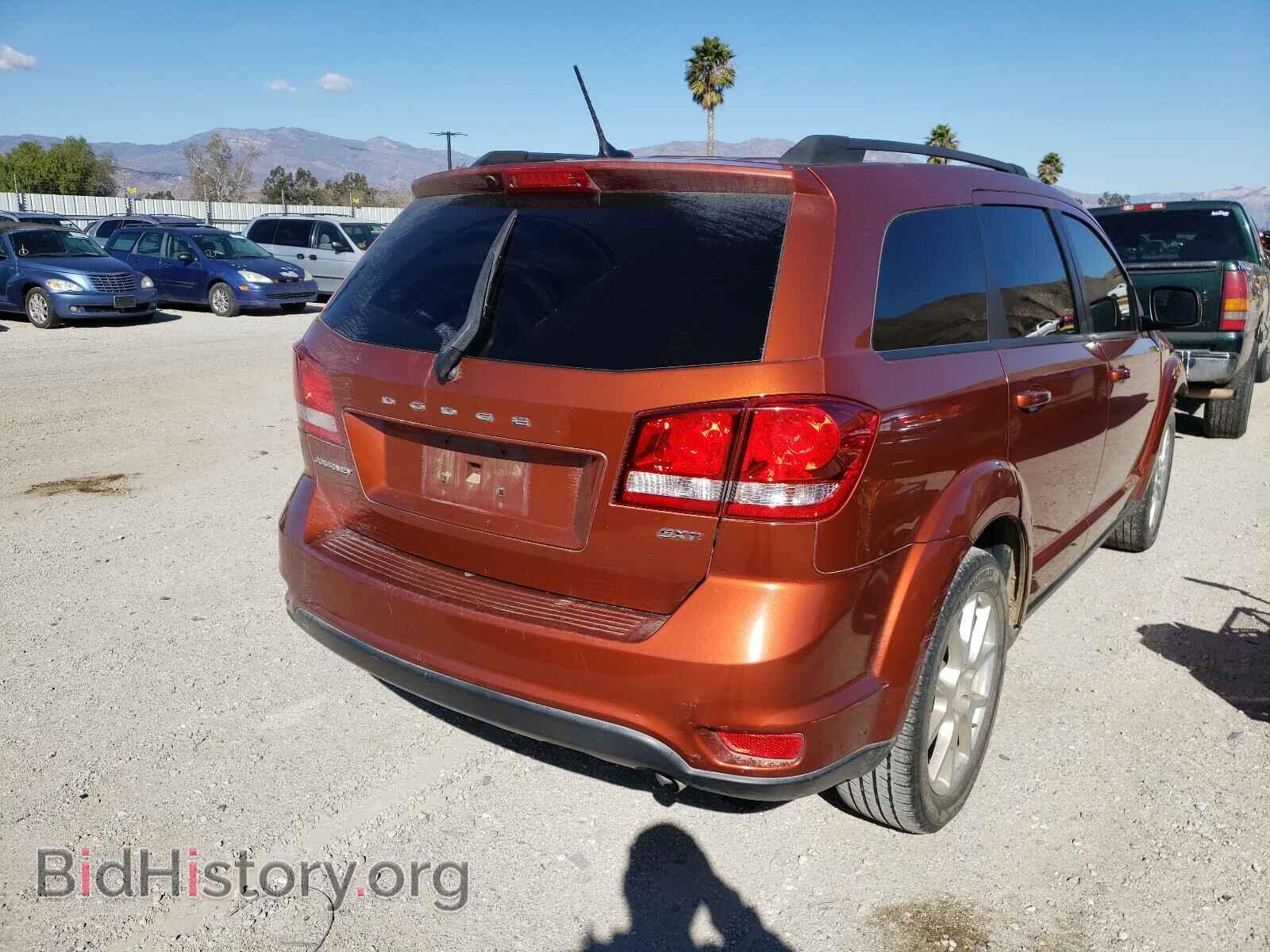 2014 DODGE JOURNEY - VIN: 3C4PDCBB6ET124724 - Фото 4