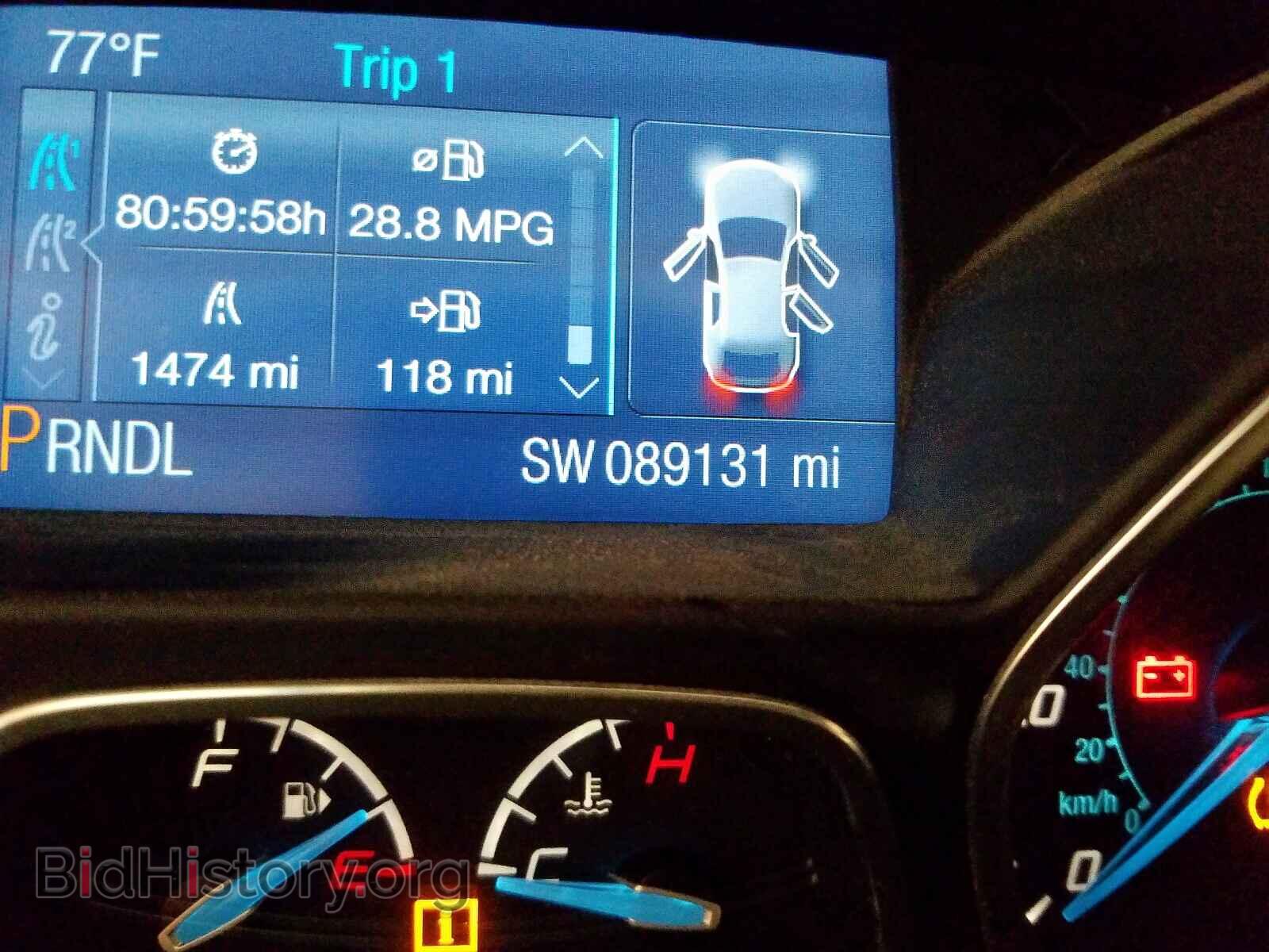 2014 FORD FOCUS - VIN: 1FADP3F22EL372636 - Фото 8