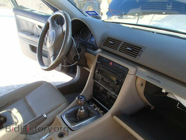2002 AUDI A4 - VIN: WAULC68E72A033188 - Фото 5