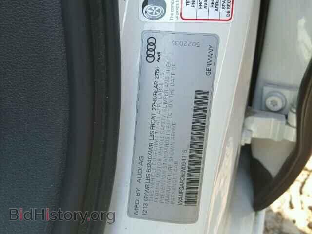 2014 AUDI A6 - VIN: WAUFGAFC6EN094115 - Фото 10