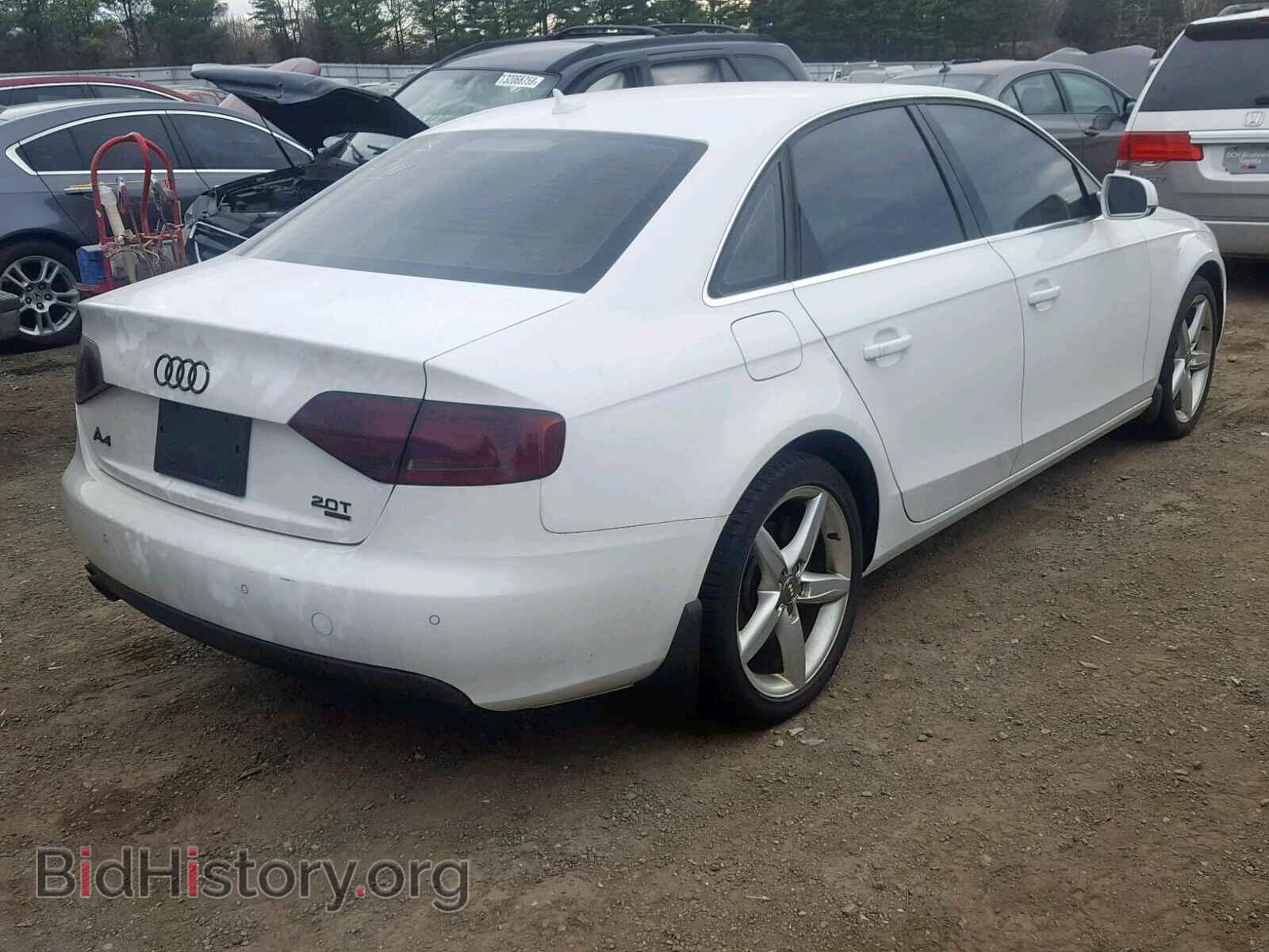 2010 AUDI A4 - VIN: WAUKFAFL4AN035267 - Фото 4