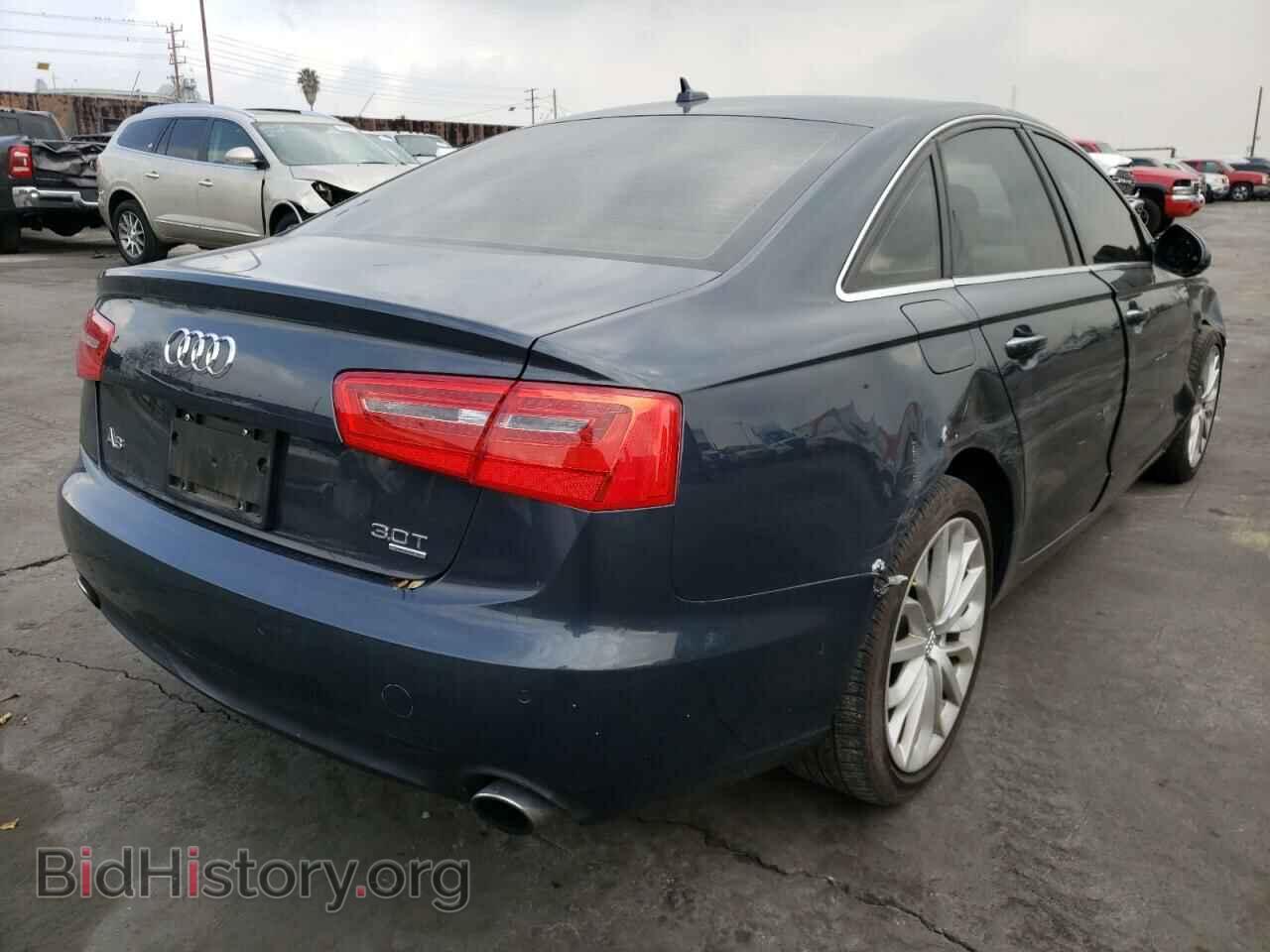 2014 AUDI A6 - VIN: WAUFGAFC3EN160118 - Фото 4