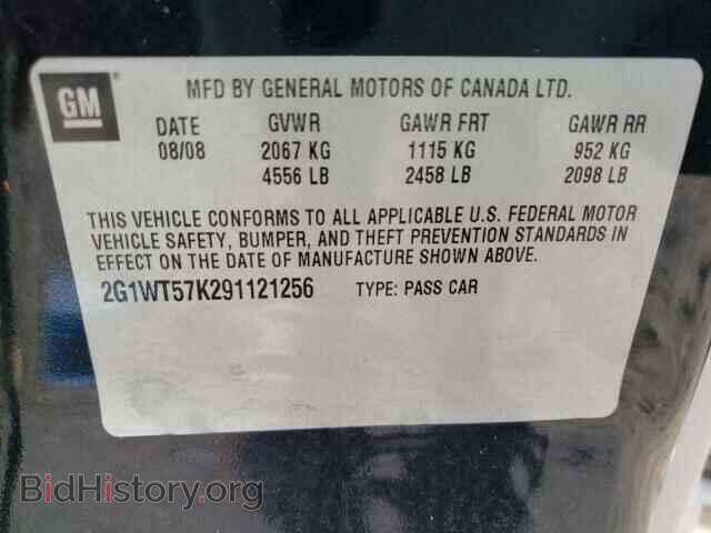 2009 CHEVROLET IMPALA - VIN: 2G1WT57K291121256 - Фото 10