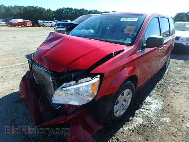 2013 DODGE CARAVAN - VIN: 2C4RDGBG1DR506673 - Фото 2