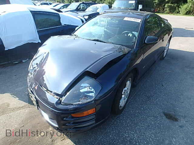 2001 MITSUBISHI ECLIPSE - VIN: 4A3AC84HX1E136891 - Фото 2