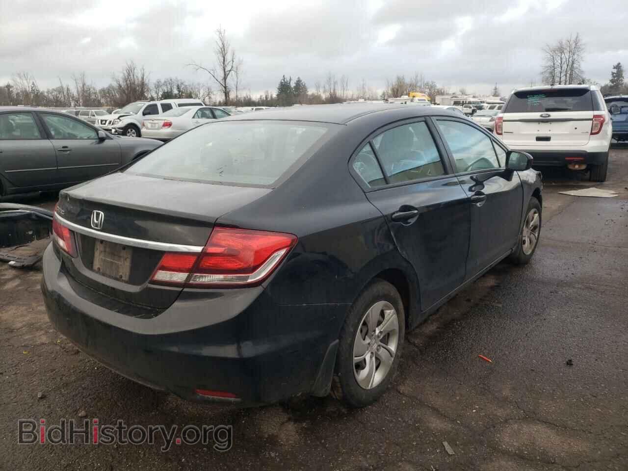 2014 HONDA CIVIC - VIN: 19XFB2F5XEE261377 - Фото 4