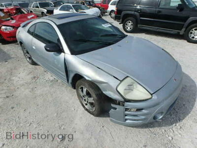 2003 Mitsubishi ECLIPSE Eclipse GS, серебристый — VIN 4A3AC44G83E029566, Copart