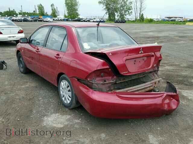 2006 MITSUBISHI LANCER - VIN: JA3AJ26E86U600412 - Фото 3