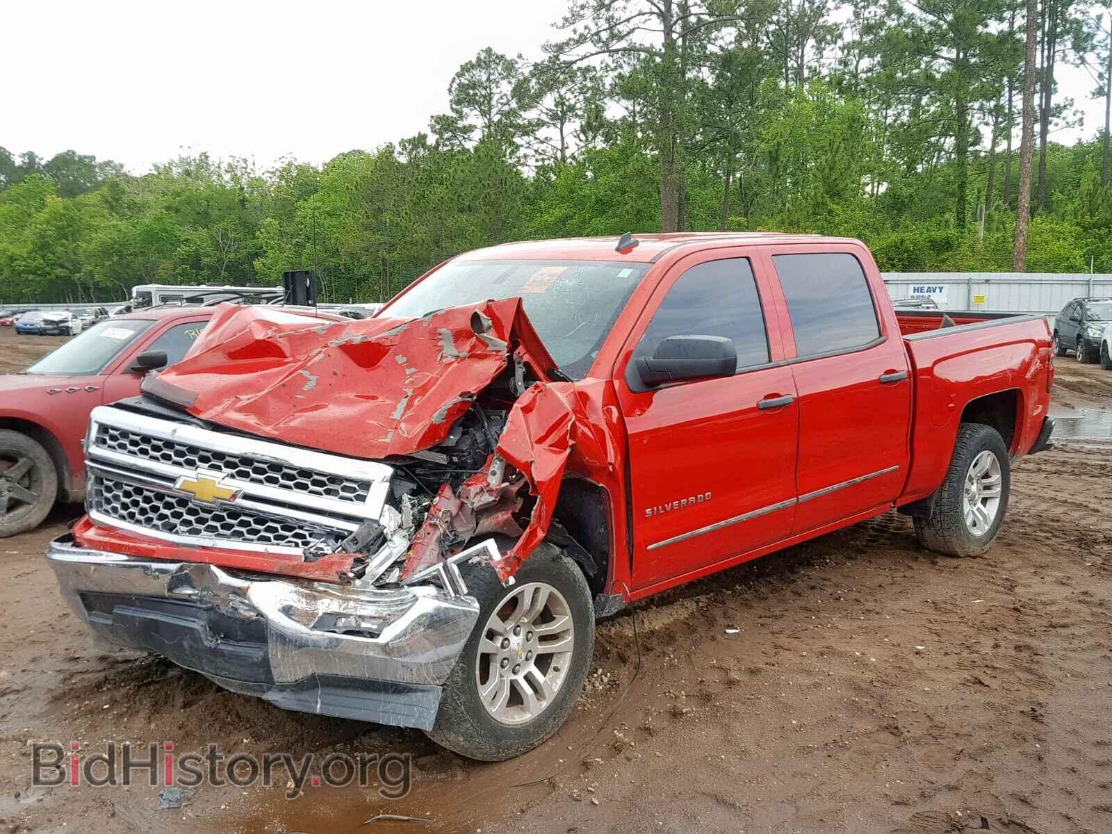 2014 CHEVROLET SILVERADO - VIN: 3GCPCREH2EG223717 - Photo 2