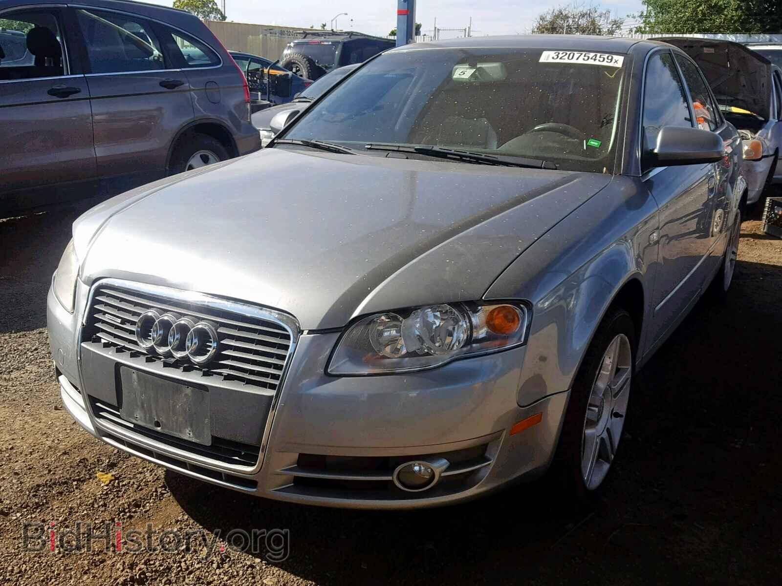 2007 AUDI A4 - VIN: WAUDF78E37A106940 - Фото 2
